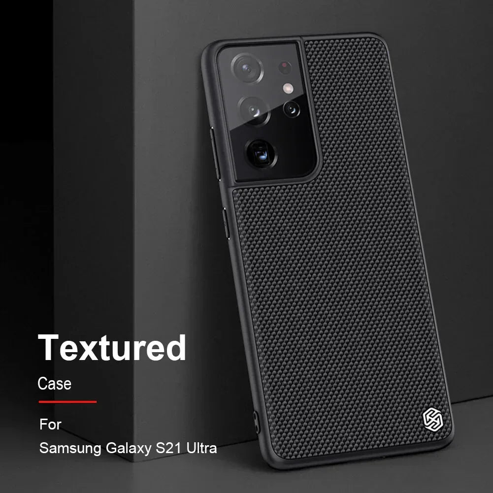 Nillkin Textured Nylon Fiber case Samsung S21 Ultra - Three