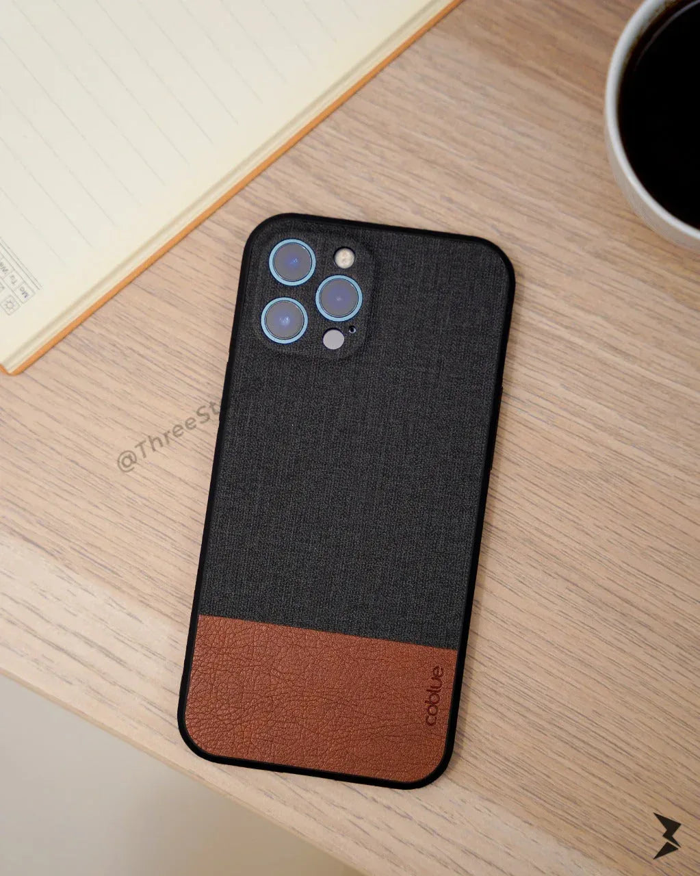 Coblue Fabric Camera Protection Case iPhone 12 Pro - Three