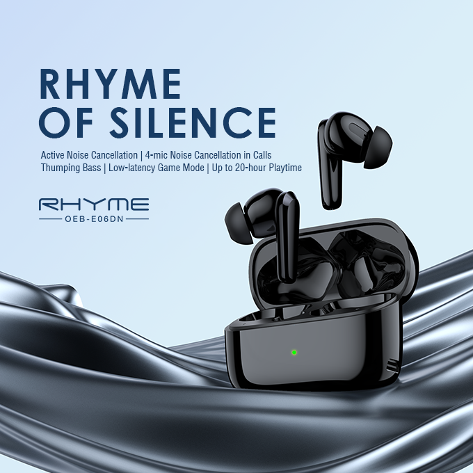 Oraimo OEB-E06DN Rhyme ANC True Wireless Earbuds