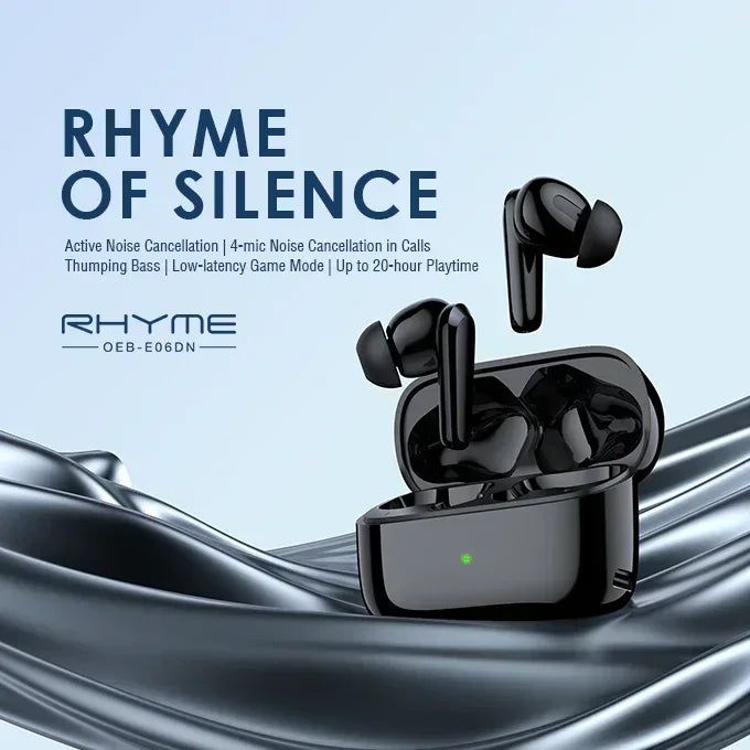Oraimo OEB-E06DN Rhyme ANC True Wireless Earbuds - Three
