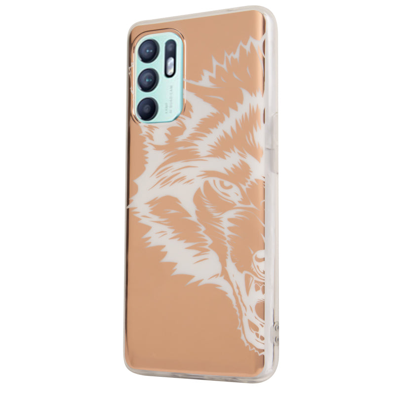 iRon Golden Case Oppo Reno 6 4g