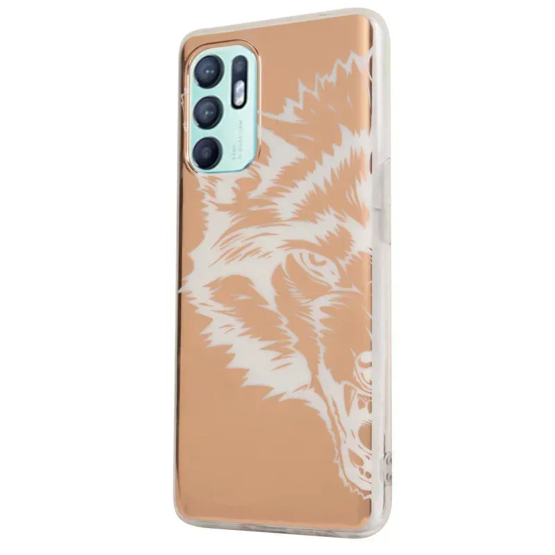 iRon Golden Case Oppo Reno 6 4g - Three