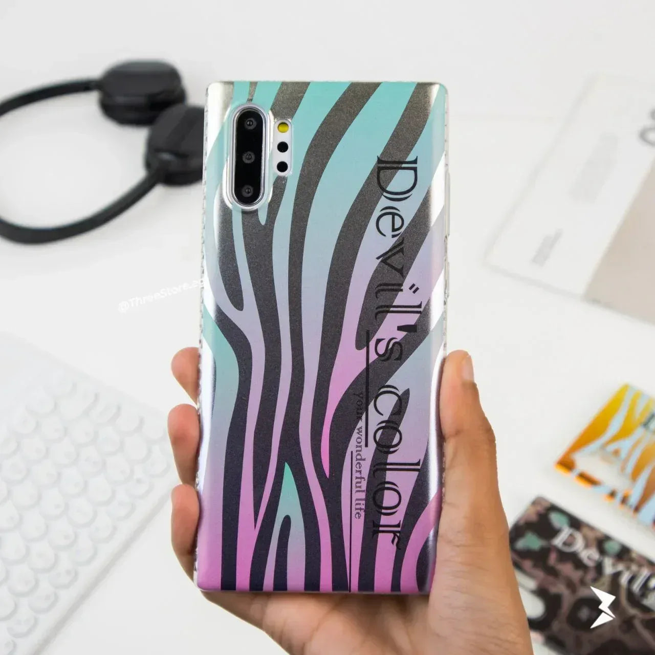Devils Colors Case Samsung Note 10 Plus - Three