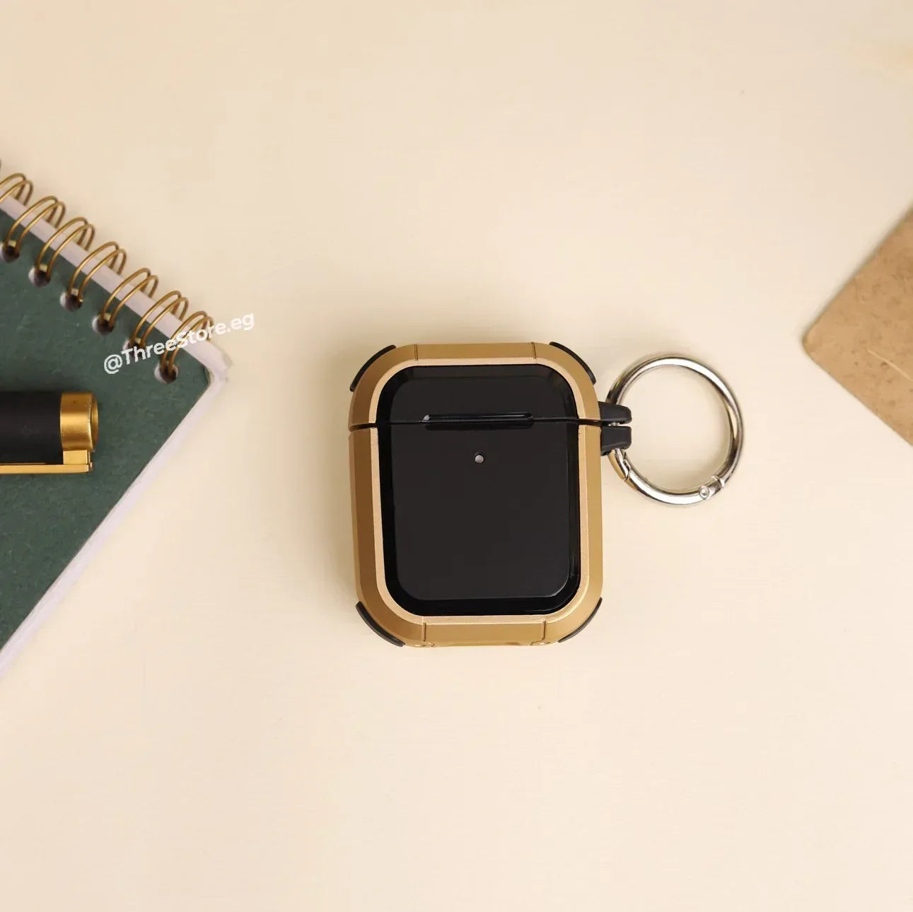EggShill Color Frame Case For Airpods 1/2 - Three