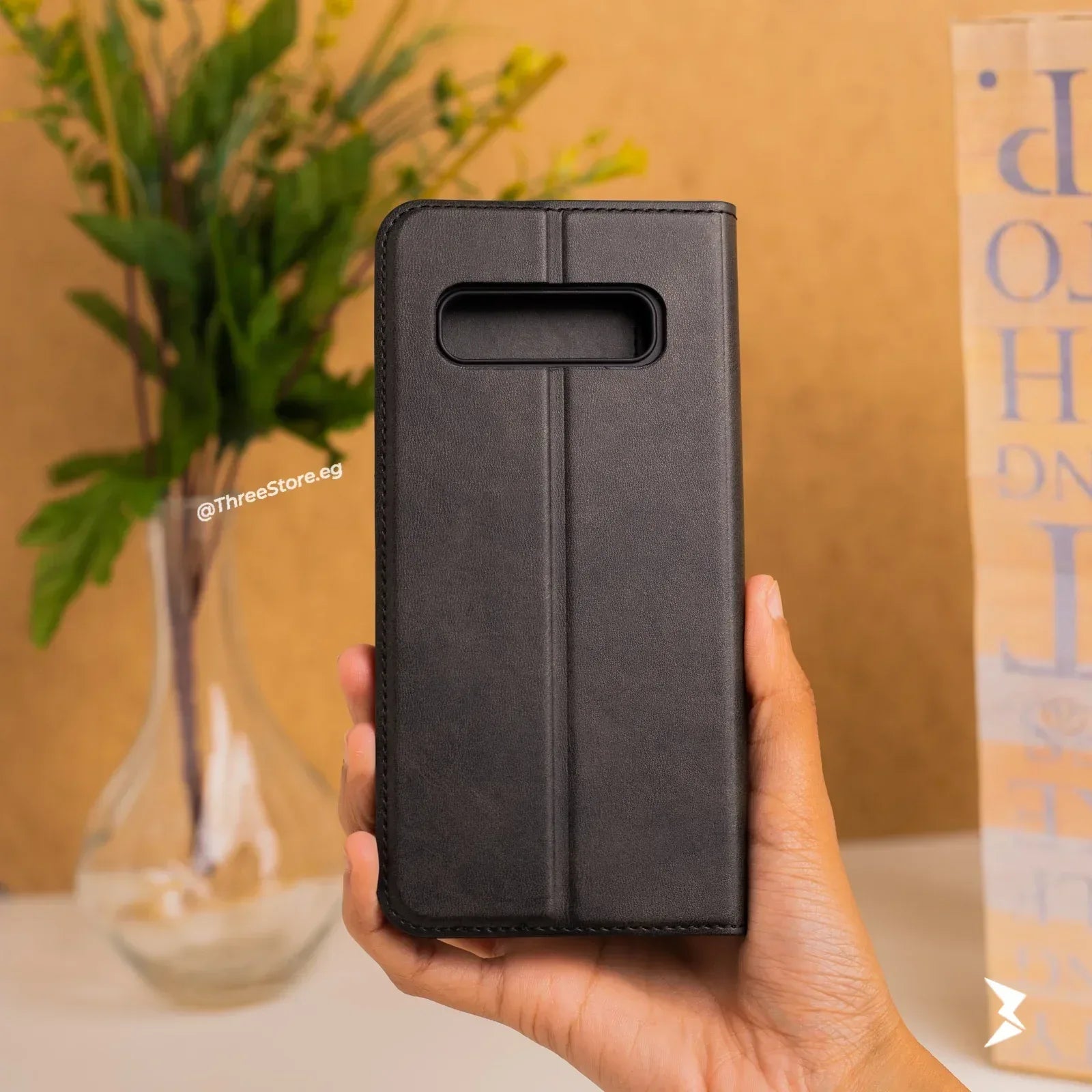 Cradle Flip Leather Case Samsung Note 8 - Three