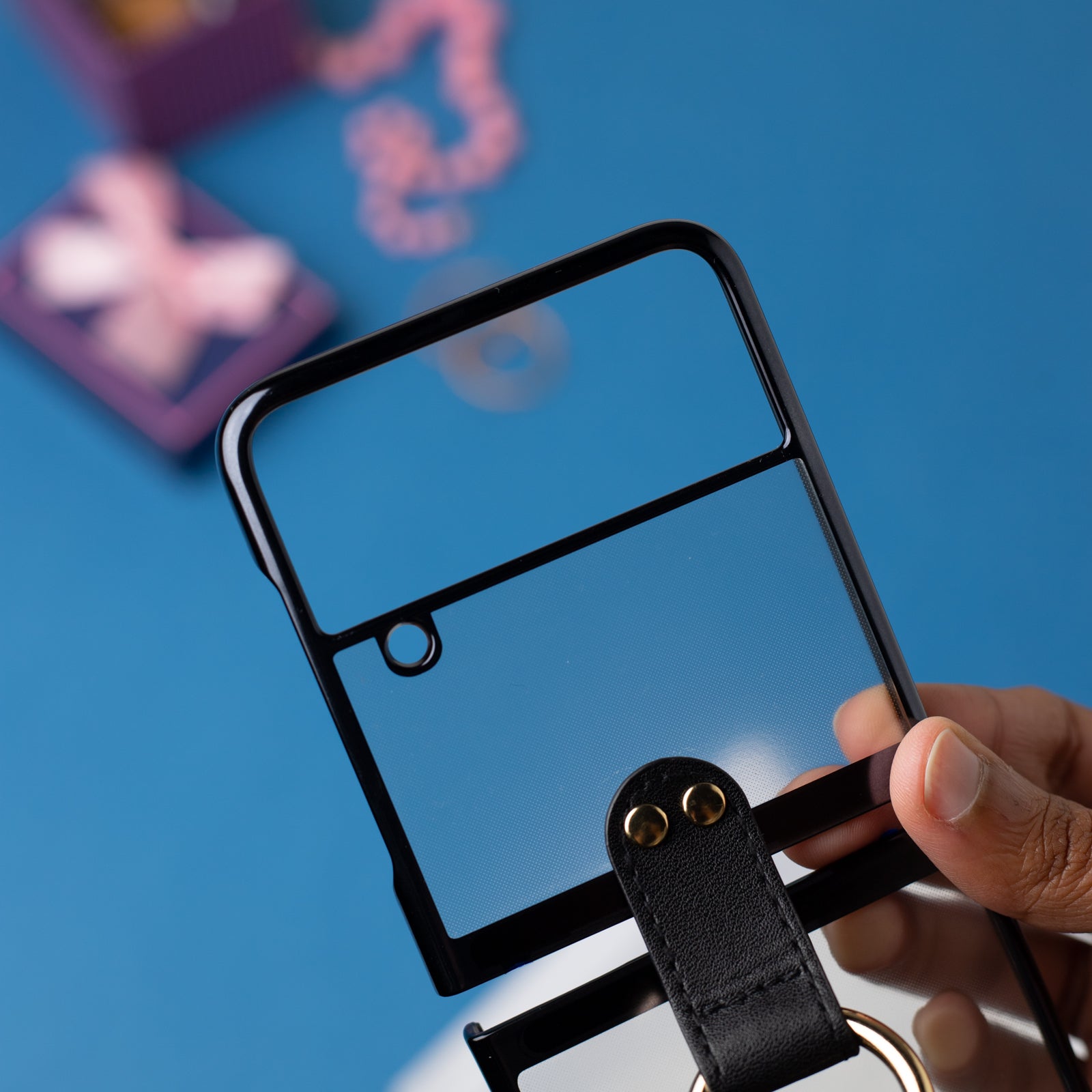 Transparent Ring Case Z Flip 3