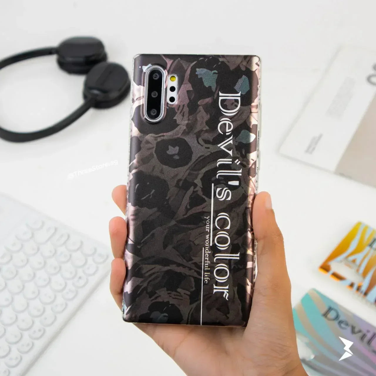 Devils Colors Case Samsung Note 10 Plus - Three