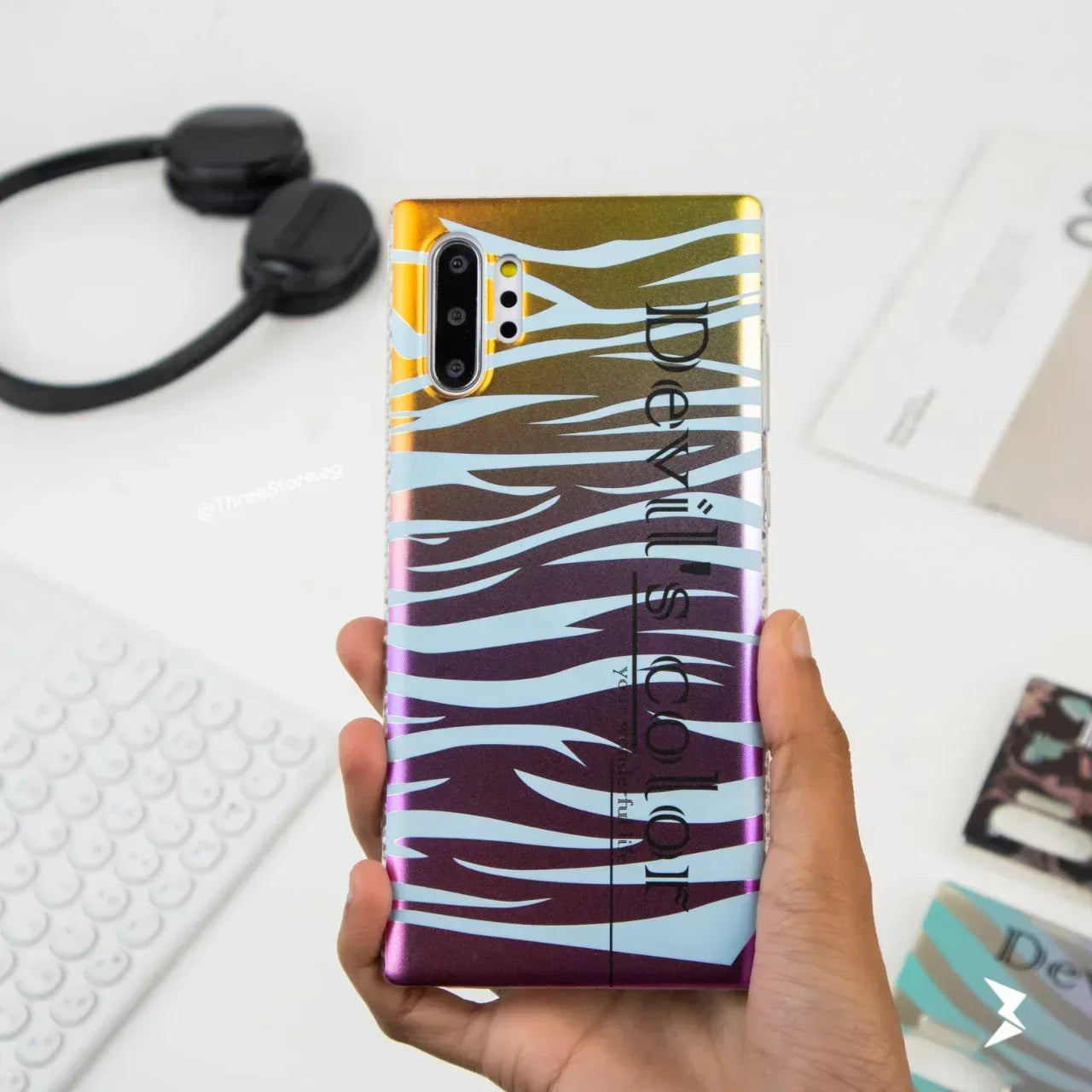 Devils Colors Case Samsung Note 10 Plus - Three