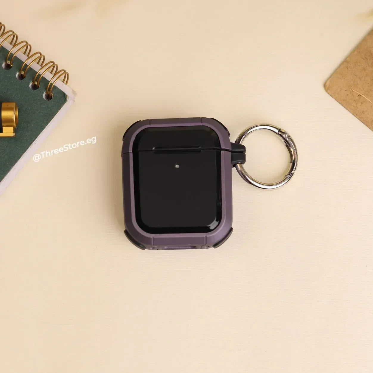 EggShill Color Frame Case For Airpods 1/2 - Three