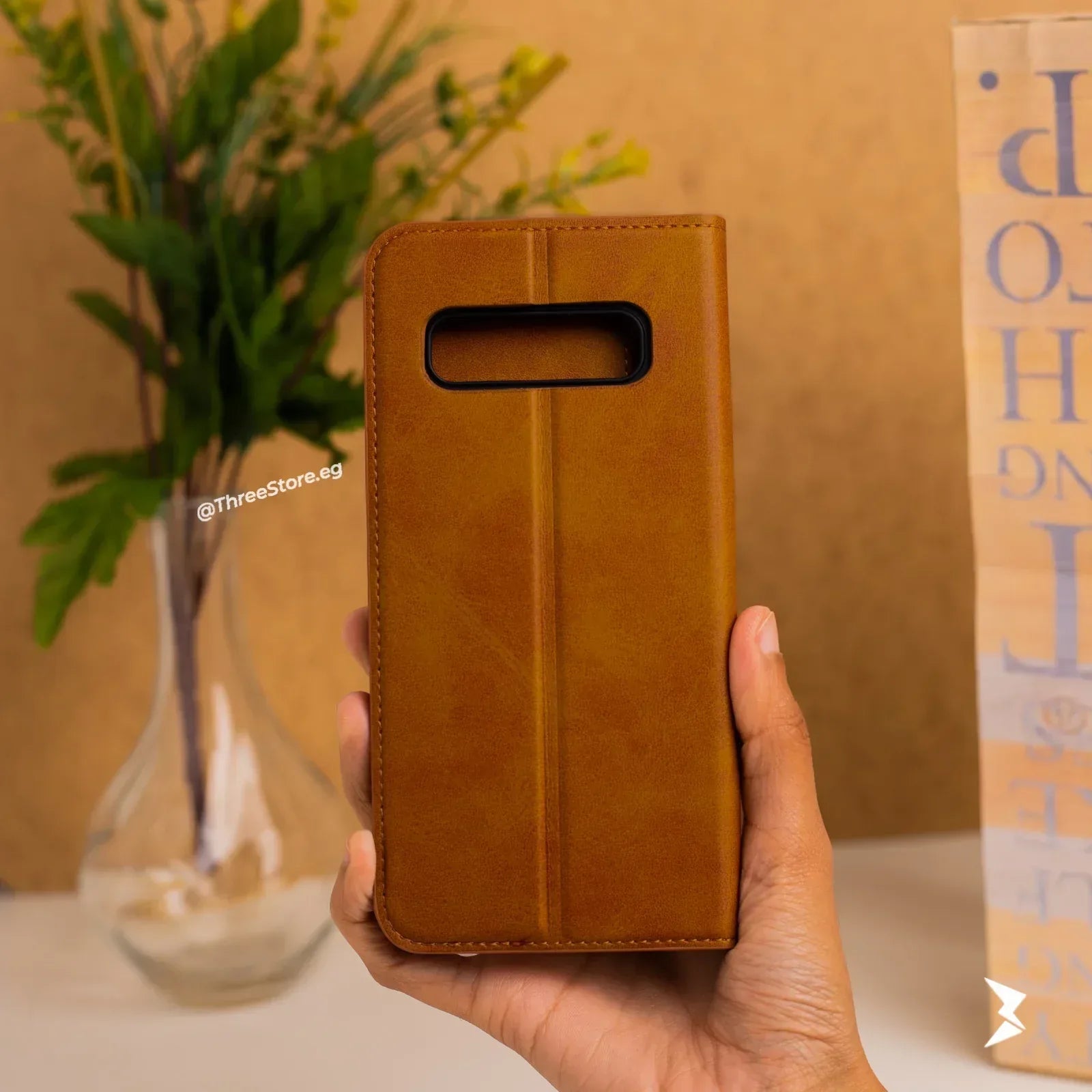 Cradle Flip Leather Case Samsung Note 8 - Three