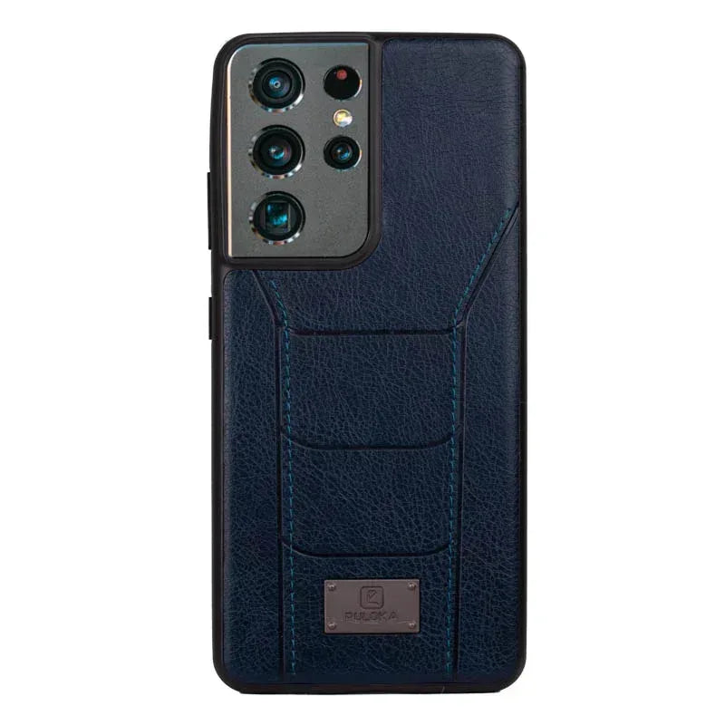 Puloka Original Leather Case Samsung S21 Ultra - Three