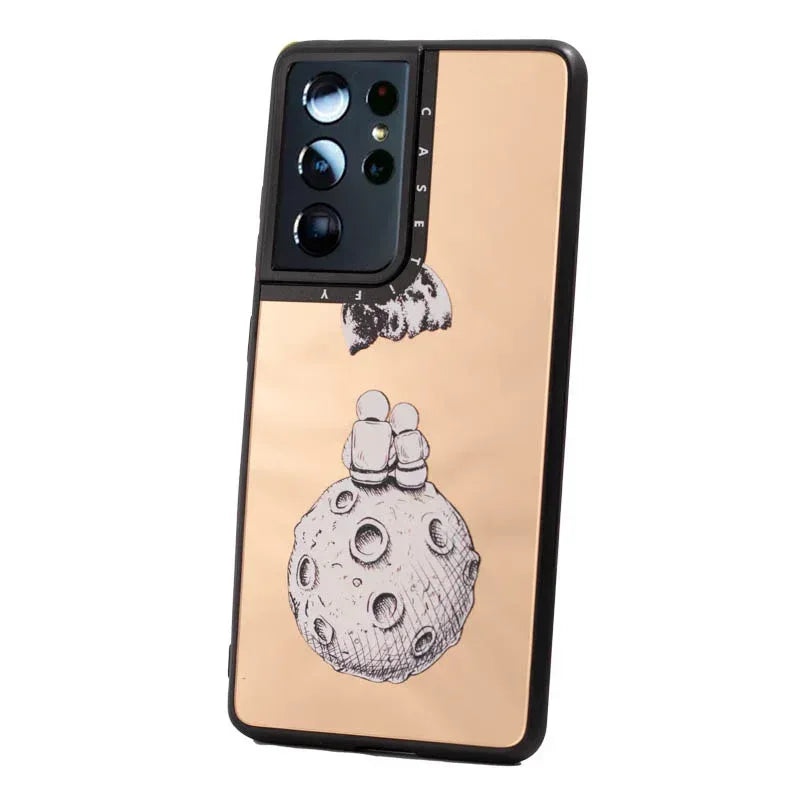 iRon Mirror Printed Case Samsung S21 Ultra - Three