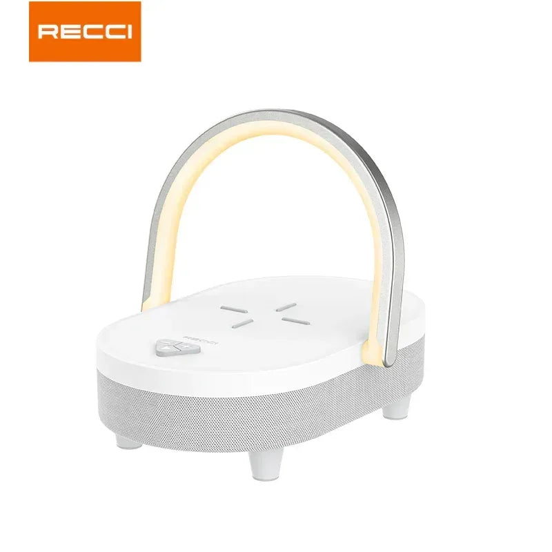 Recci 4 IN1 SPEAKER Wireless Charger RLS-L16 - Three