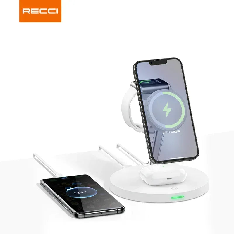 Recci 5 In 1 Charger Stand RCW-26 - Three