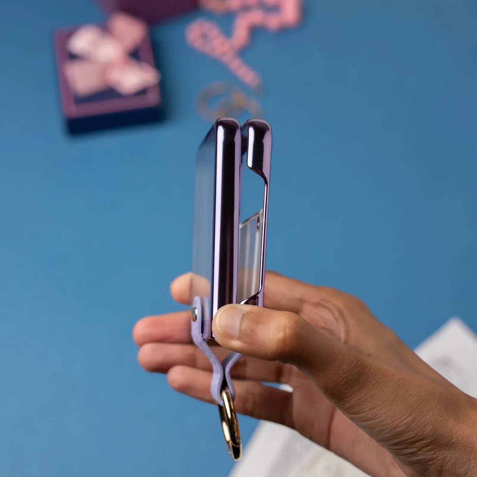 Transparent Ring Case Z Flip 3 - Three