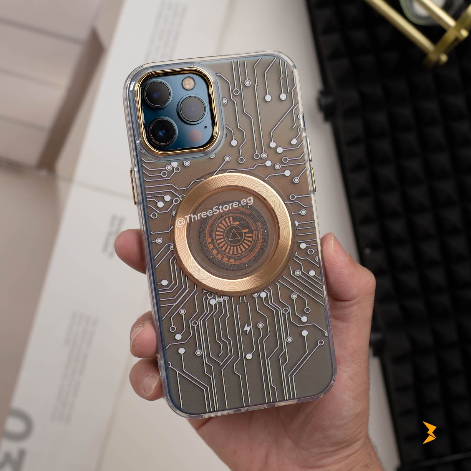 Circuit Board Magnetic Magsafe Phone Case iPhone 12 Pro Max