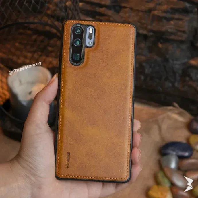 Cradle Leather Case Huawei P30 Pro - Three