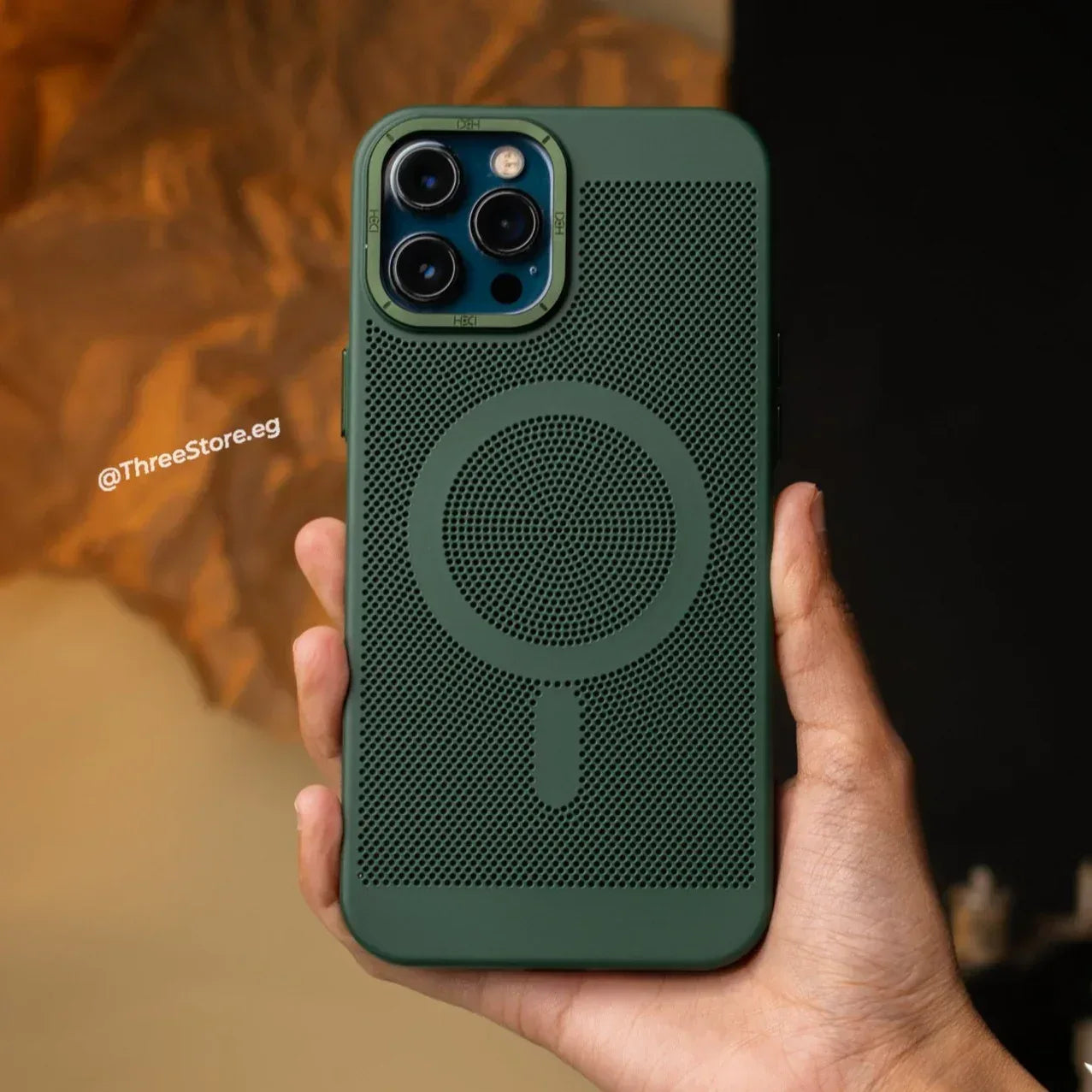 Grid Cooling MagSafe Magnetic Phone Case iPhone 14 Pro Max - Three