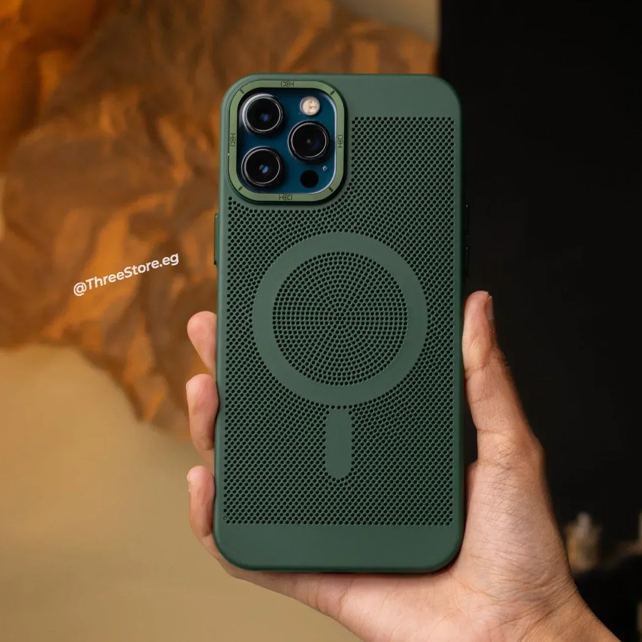 Grid Cooling MagSafe Magnetic Phone Case iPhone 13 Pro Max - Three