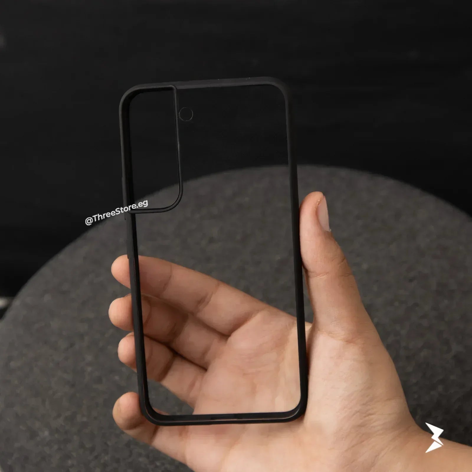 Q Series TPU Clear Back Case Samsung S21 Plus - Three