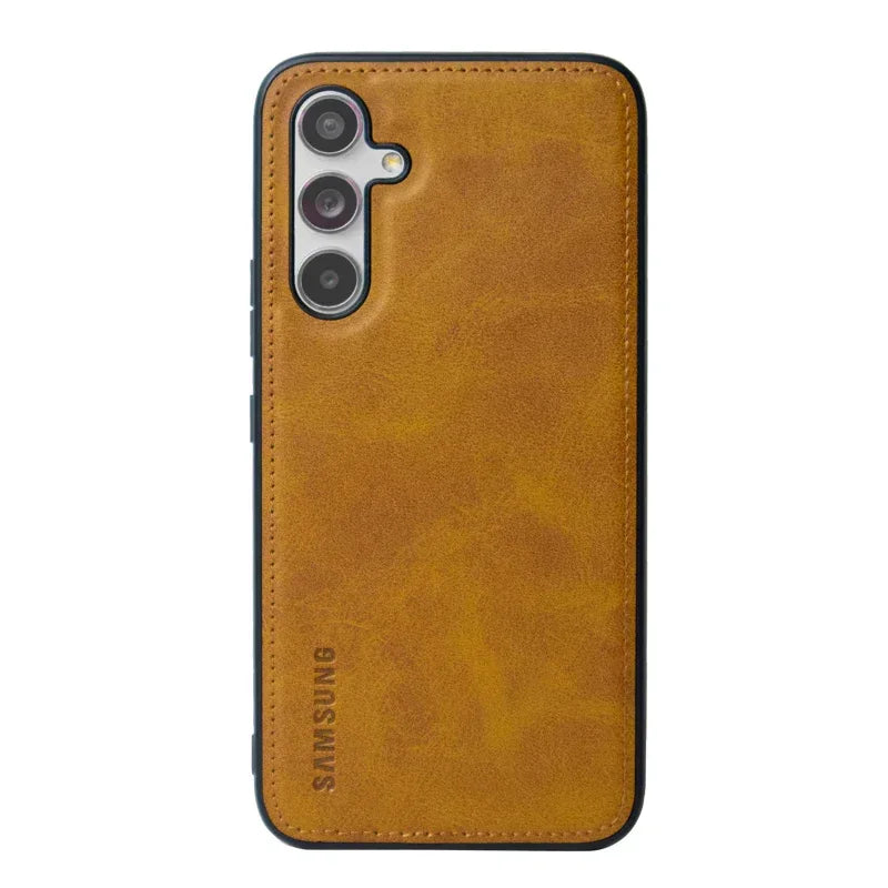 Cradle Leather Case Samsung A54 - Three