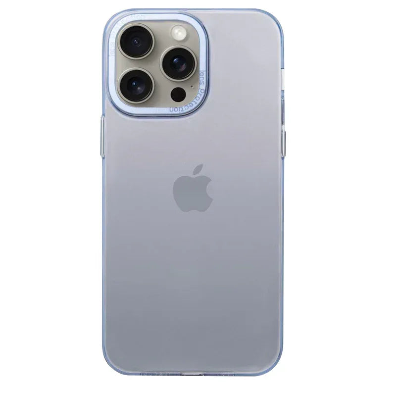 Lanex GlazeTransparent Case iPhone 15 Pro Max - Three