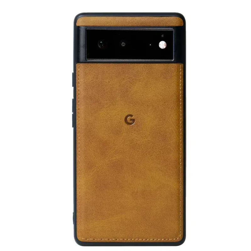 Cradle Leather Case Google Pixel 6 - Three