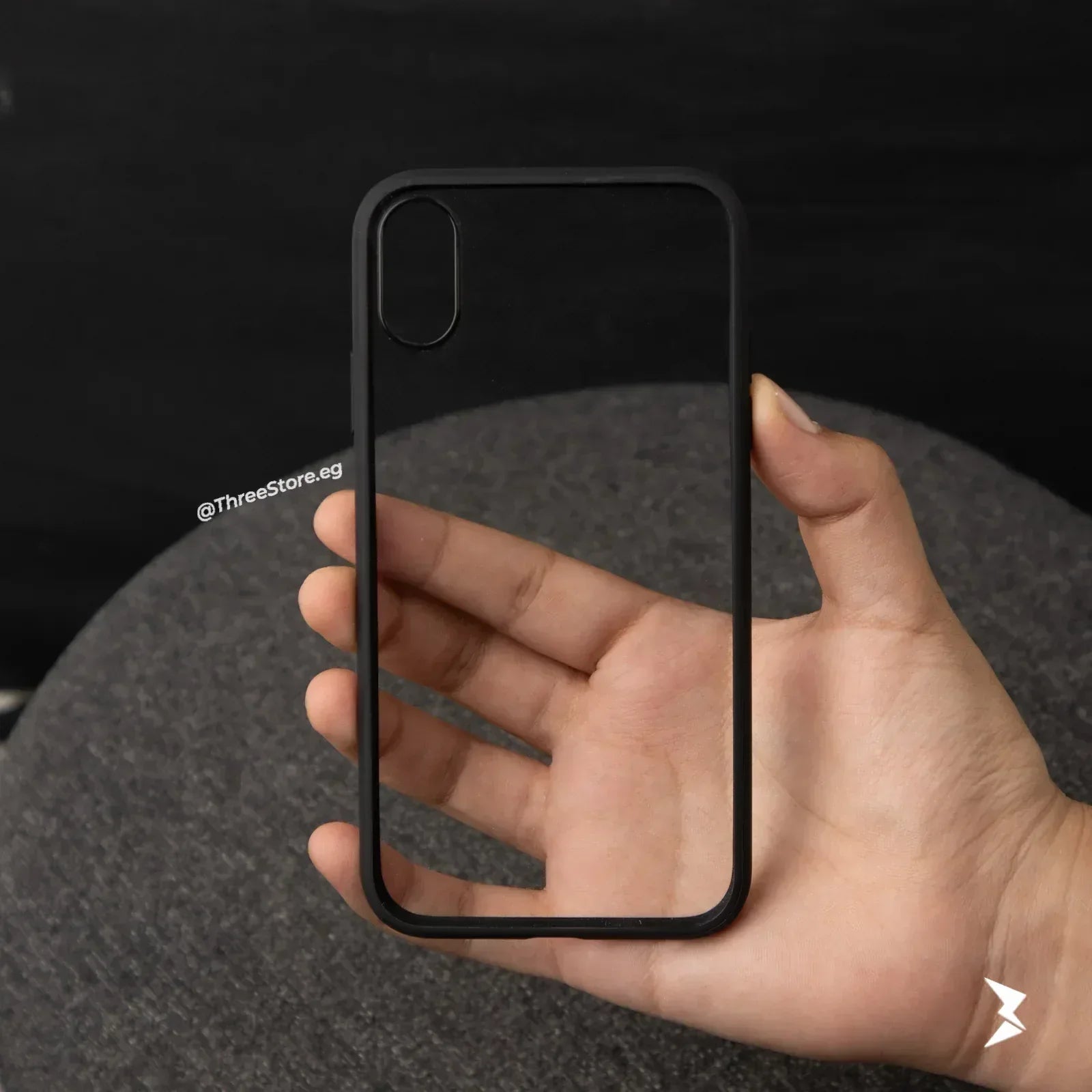 Q Series TPU Clear Back Case iPhone XR - Three