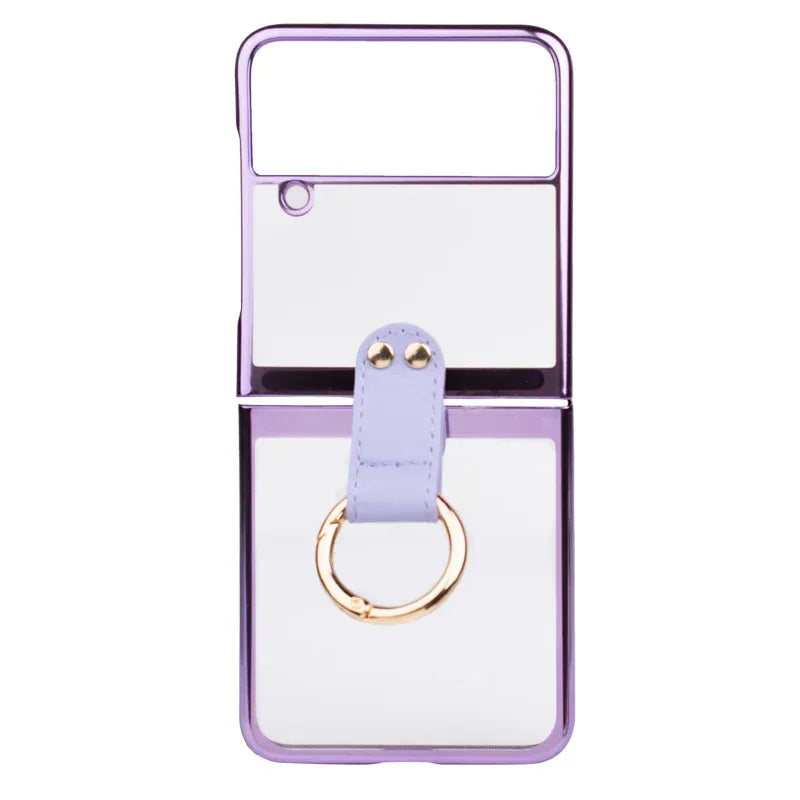 Transparent Ring Case Z Flip 3 - Three