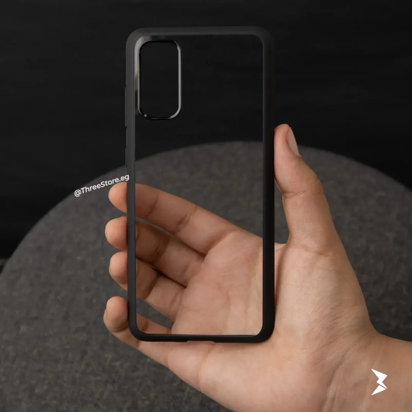 Q Series TPU Clear Back Case Samsung S20 Plus - Three