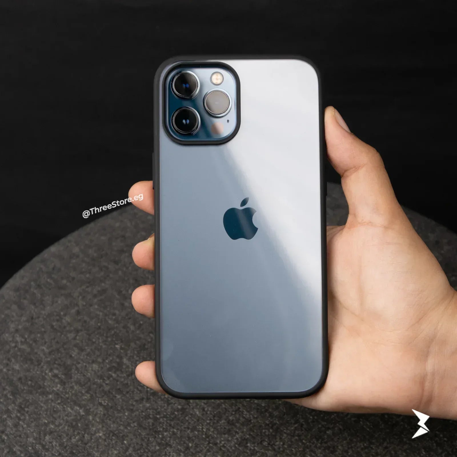 Q Series TPU Clear Back Case iPhone 13 Pro - Three