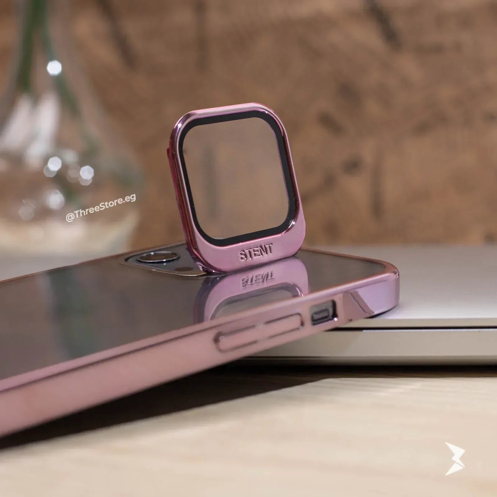 Invisible Folding Holder Camera Stand Case iPhone 13 Pro Max - Three