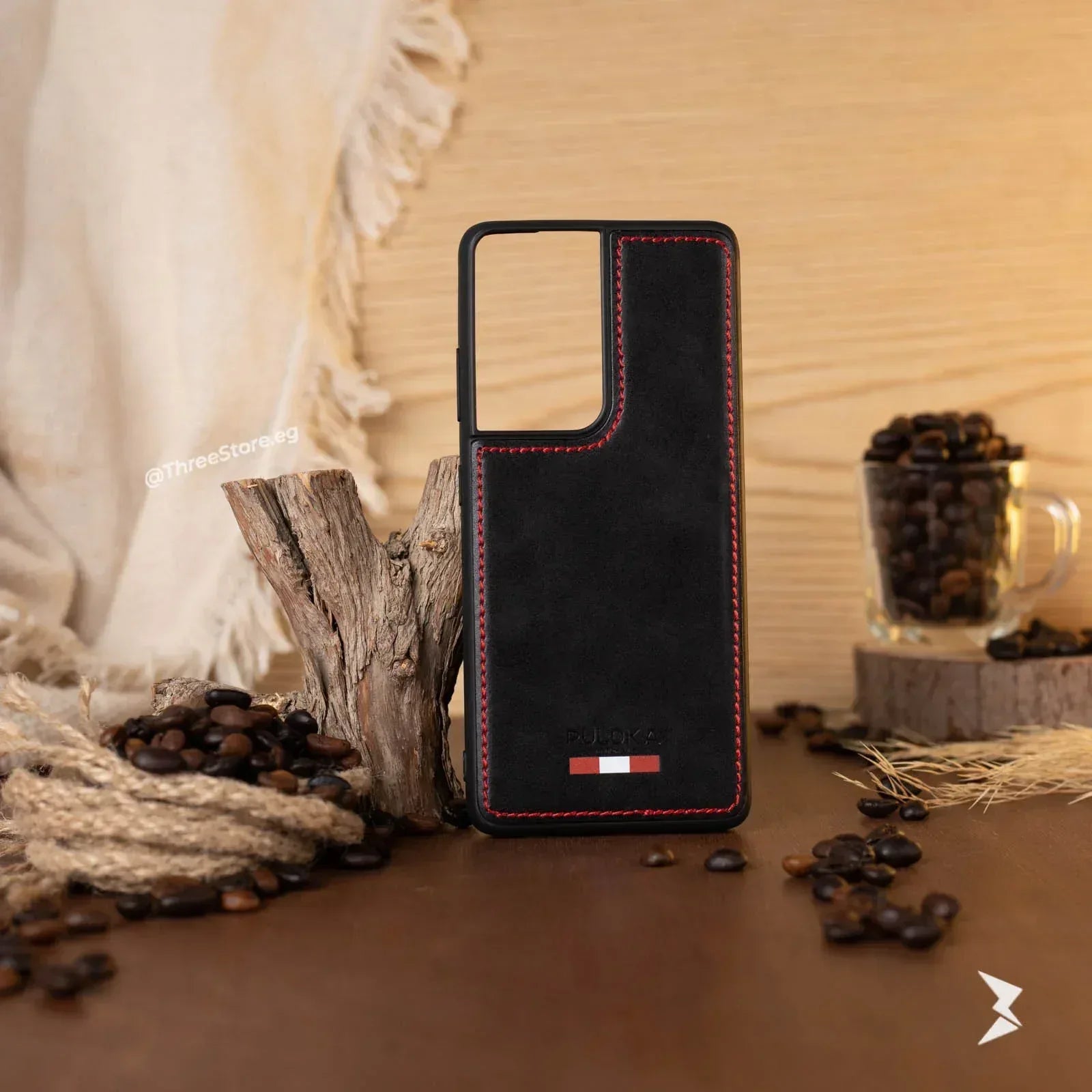 Puloka HandMade Leather Case Samsung S21 Ultra - Three