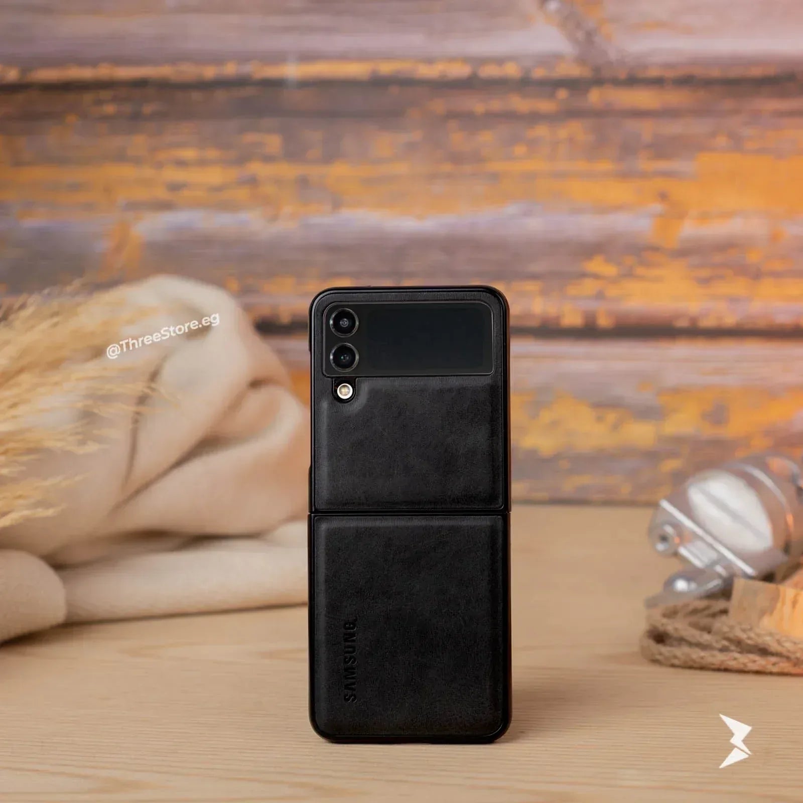 Craft Leather Case Samsung Z Flip 4 - Three