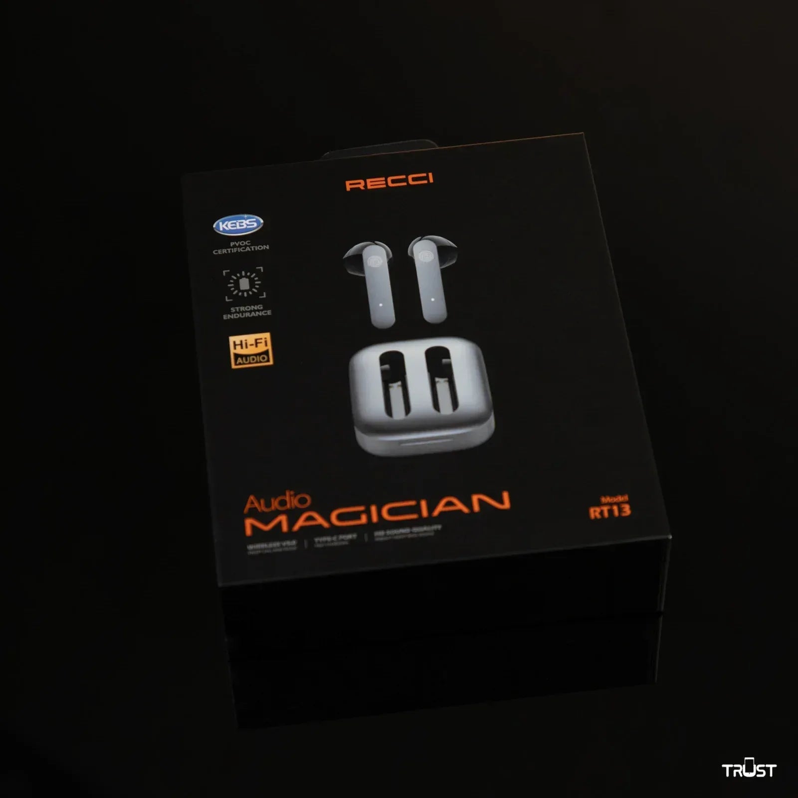 Recci Audio Magician Wireless Earphone RT13 - Three