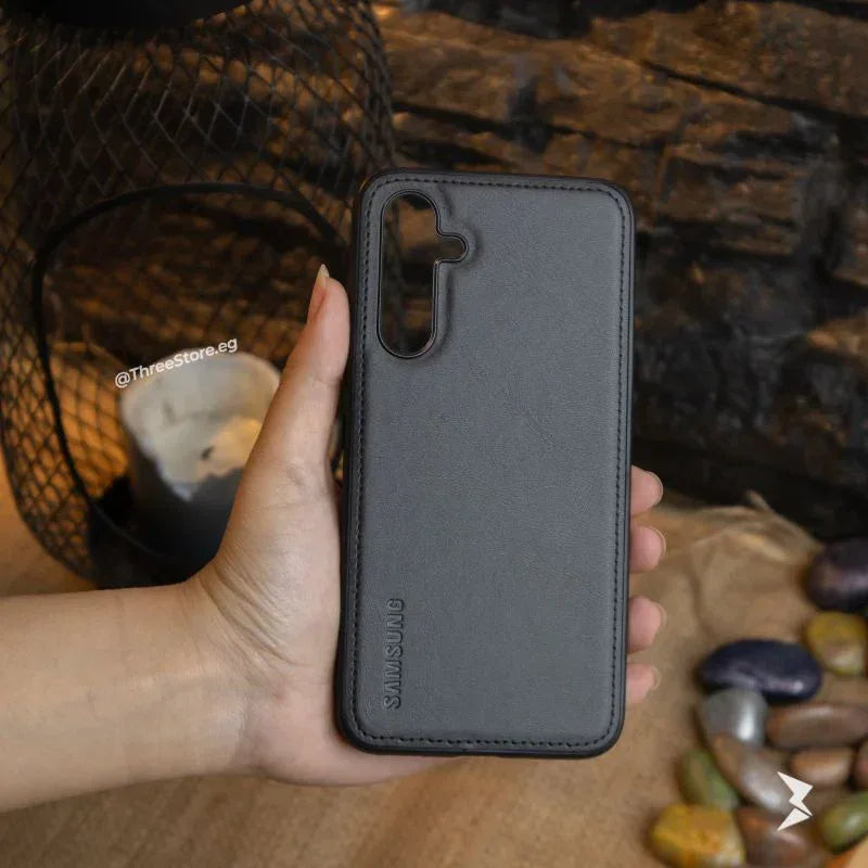 Cradle Leather Case Samsung A54 - Three