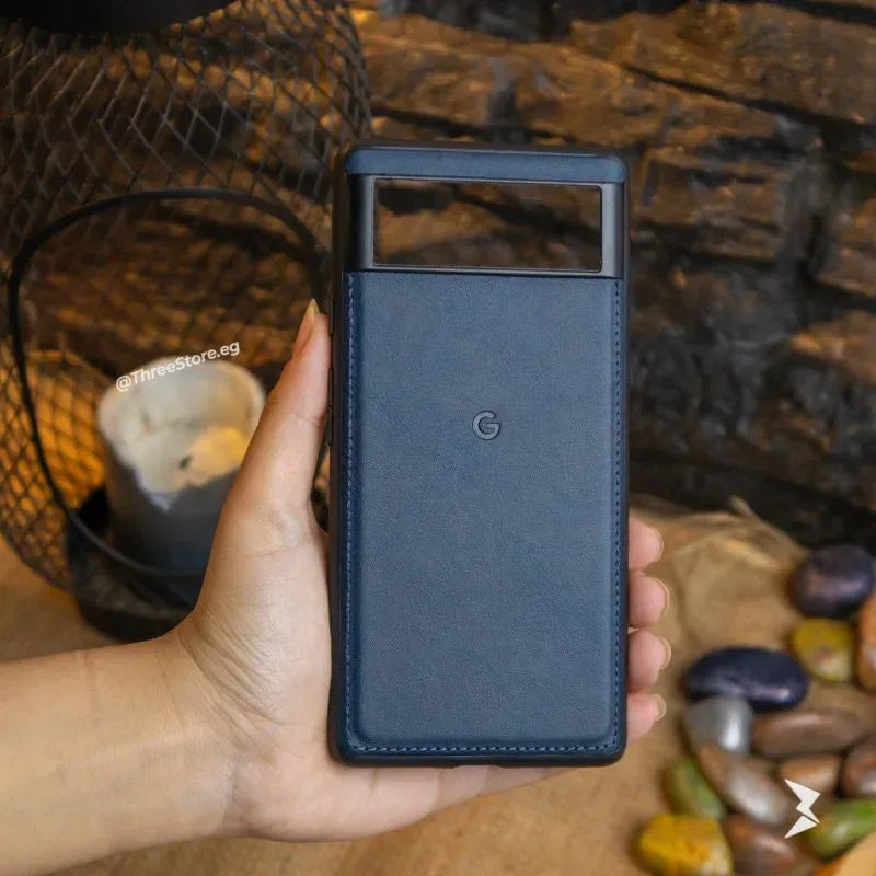 Cradle Leather Case Google Pixel 6 - Three