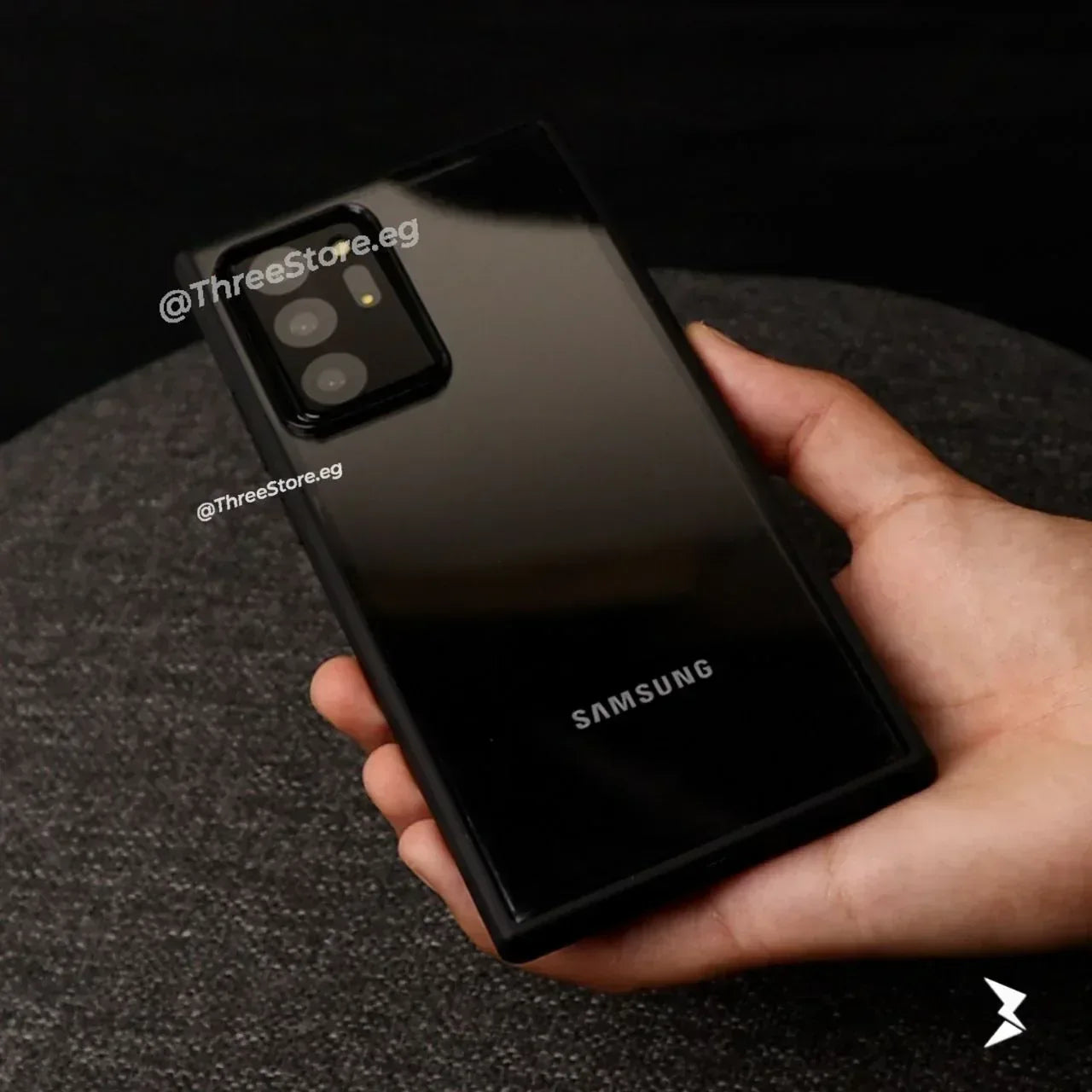 Q Series TPU Clear Back Case Samsung S20 Ultra - Three