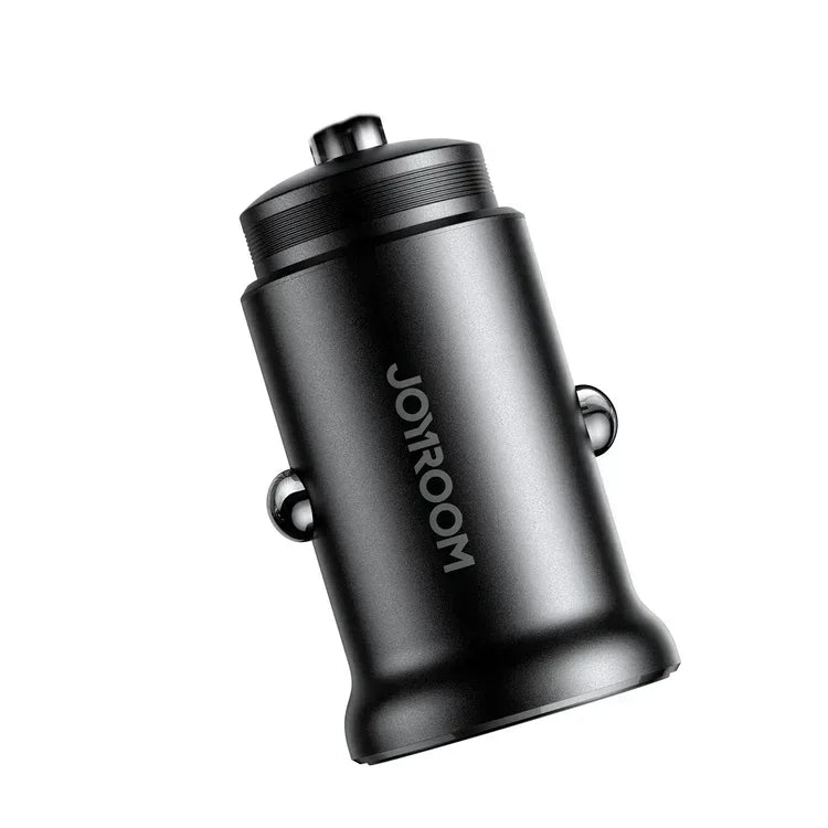Joyroom Mini Metal Car Charger Type A+C 30W JR-CCN05 - Three