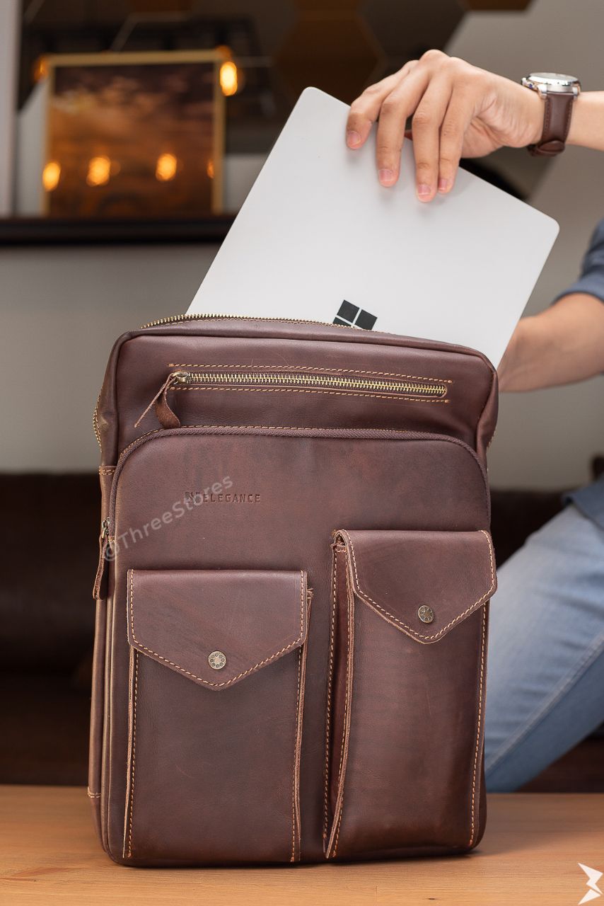 N Elegance Leather Bag