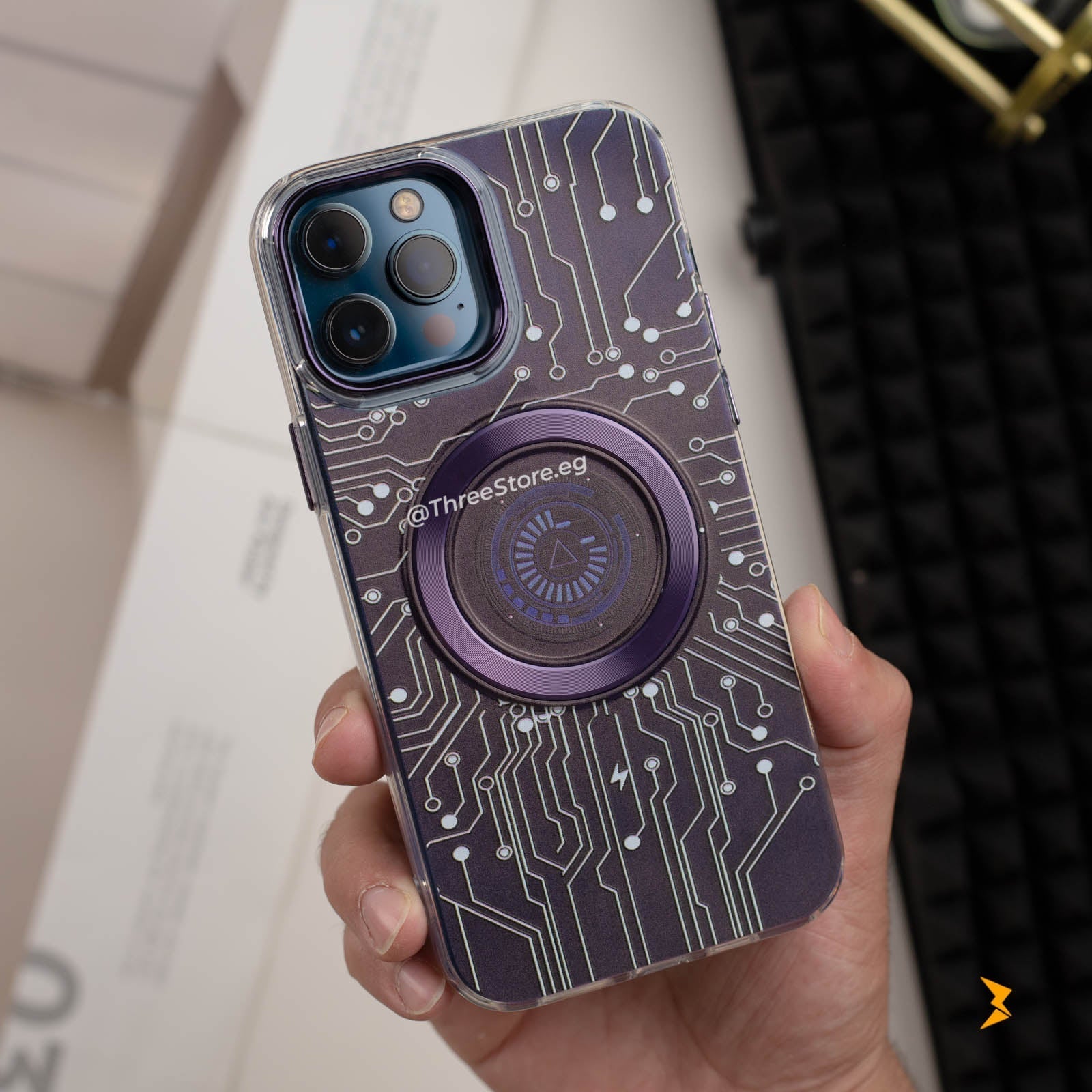 Circuit Board Magnetic Magsafe Phone Case iPhone 12 Pro Max