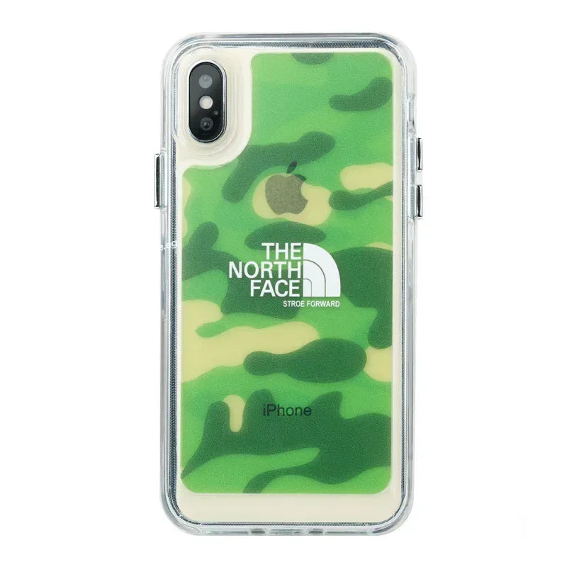Transparent Printed Case iPhone X - Three