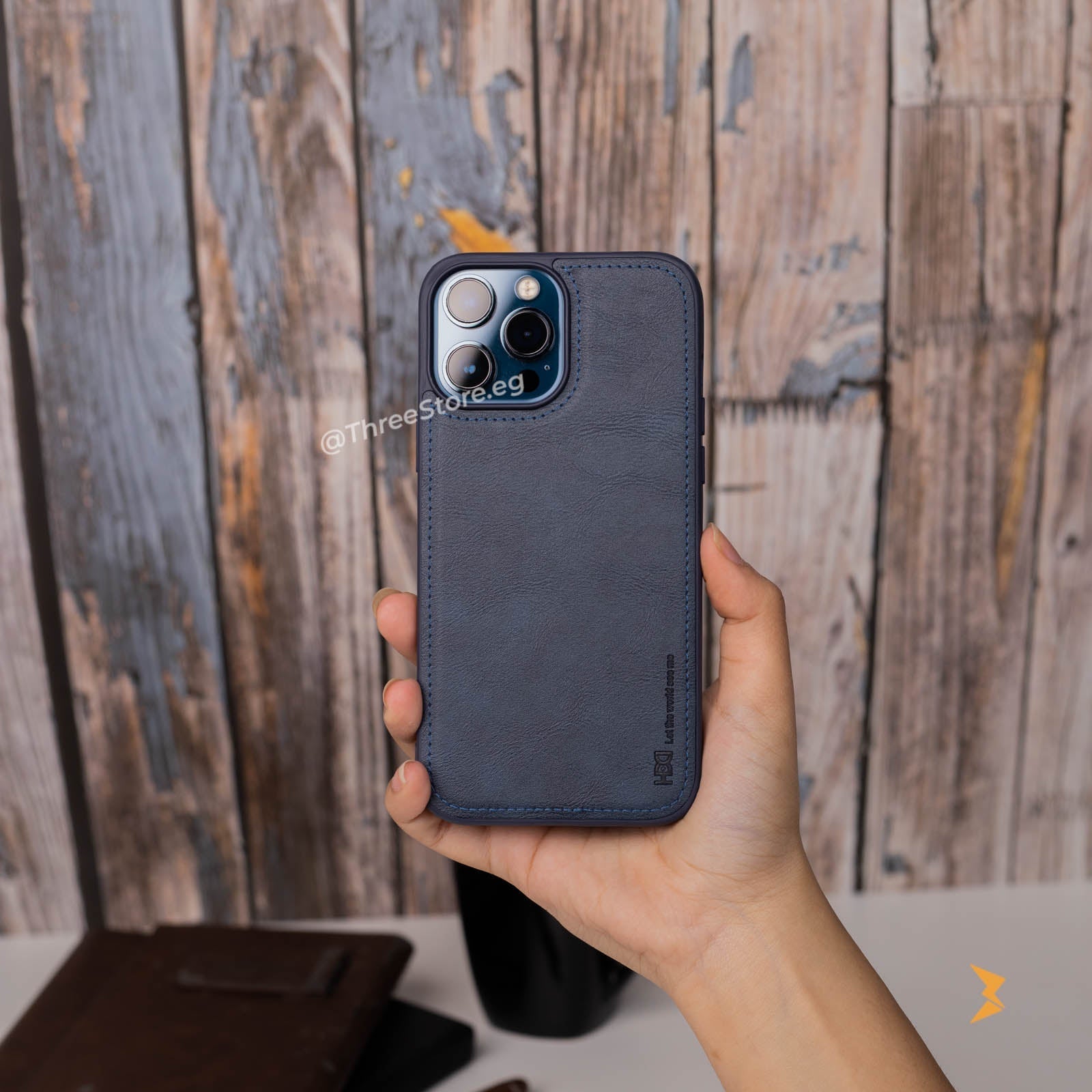 HDD Leather Case iPhone 15 Pro