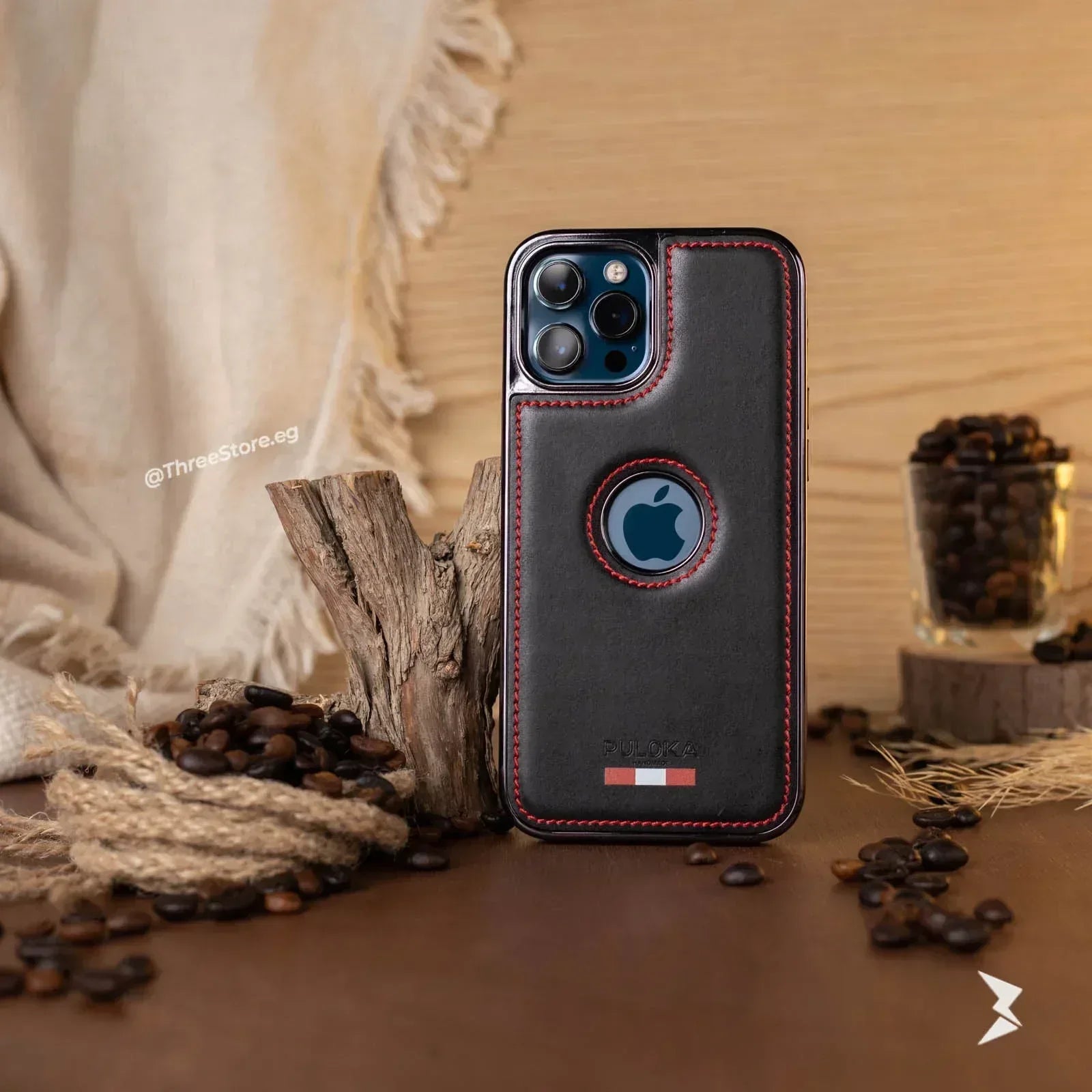Puloka HandMade Leather Case iPhone 11 Pro - Three