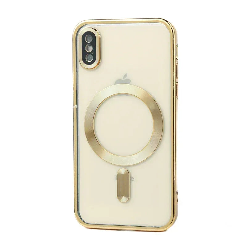 Glossy Magsafe Camera Protection Case iPhone X Max - Three