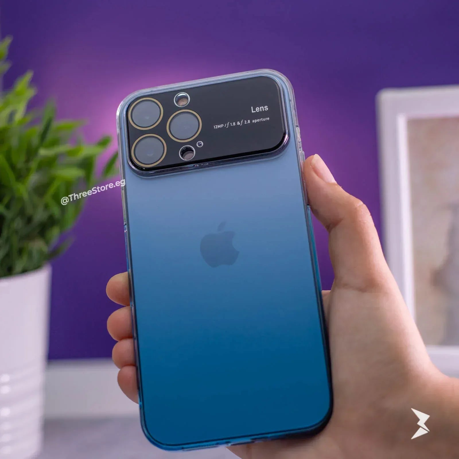 Gradient Acrylic Armor Case iPhone 14 Pro Max - Three