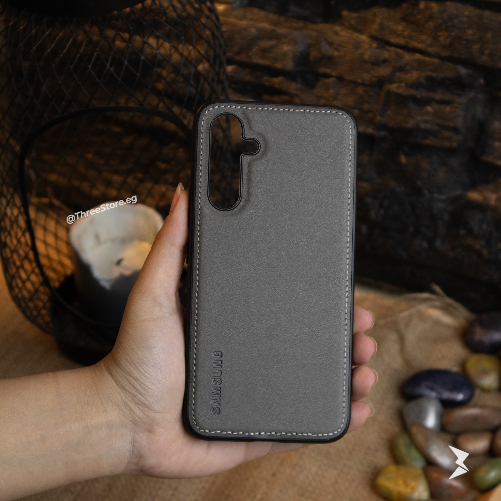 Cradle Leather Case Samsung S23 FE