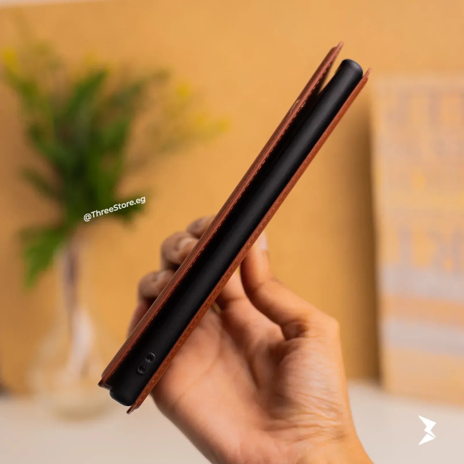 Cradle Flip Leather Case Samsung Note 10 Plus - Three