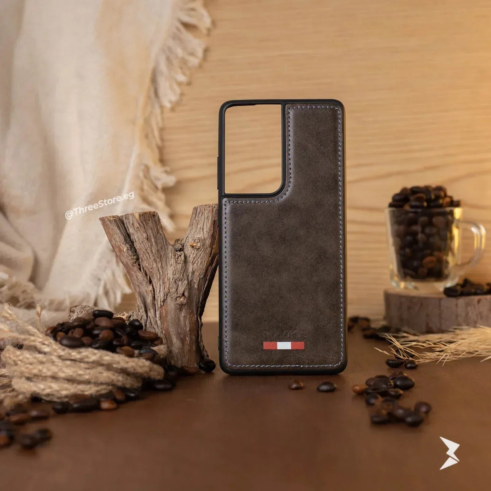 Puloka HandMade Leather Case Samsung S21 Ultra - Three
