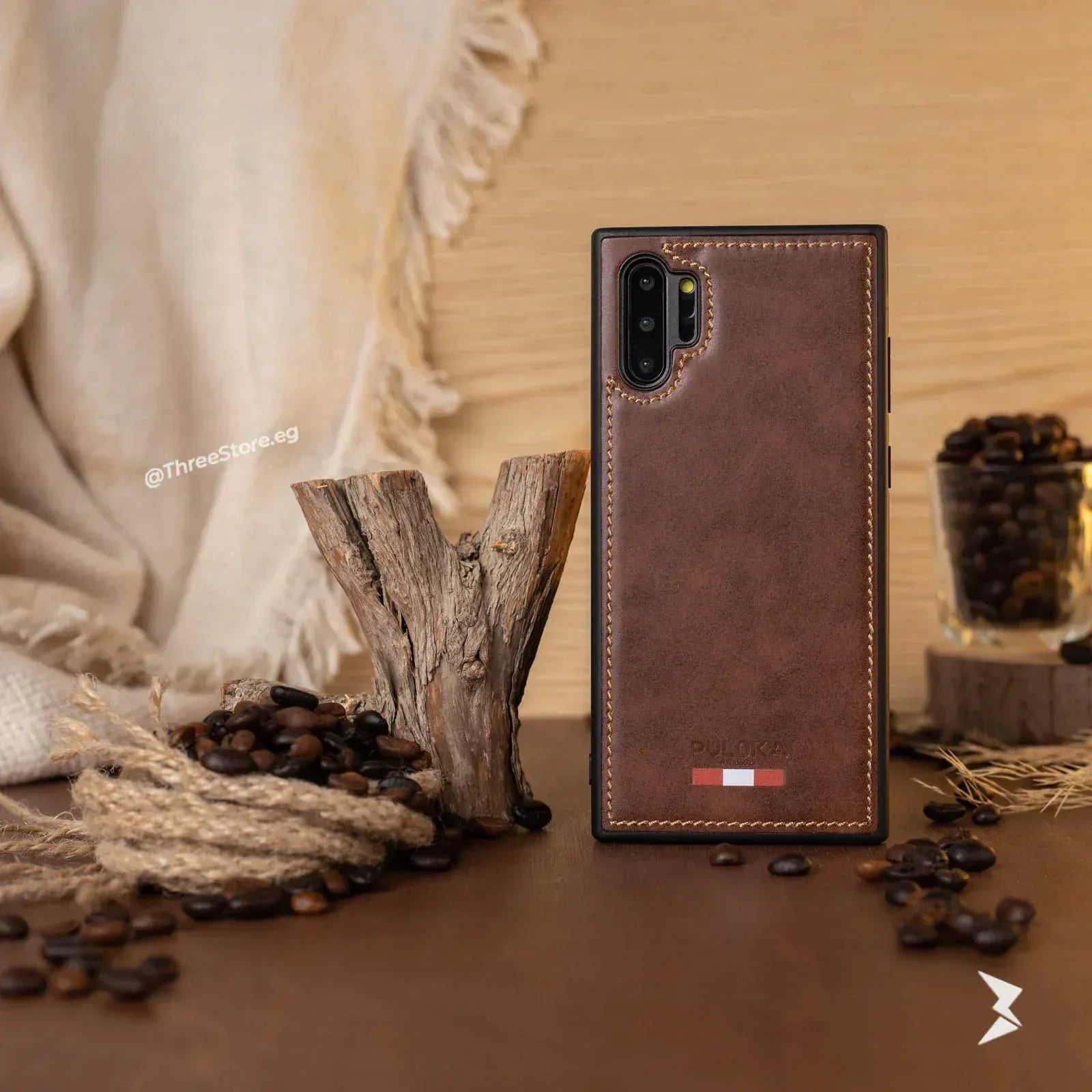 Puloka HandMade Leather Case Samsung Note 10 Plus - Three